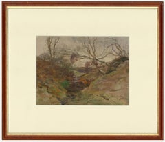 William Walls (1860-1942) - Scottish School 1900 Watercolour, Deanfaulds