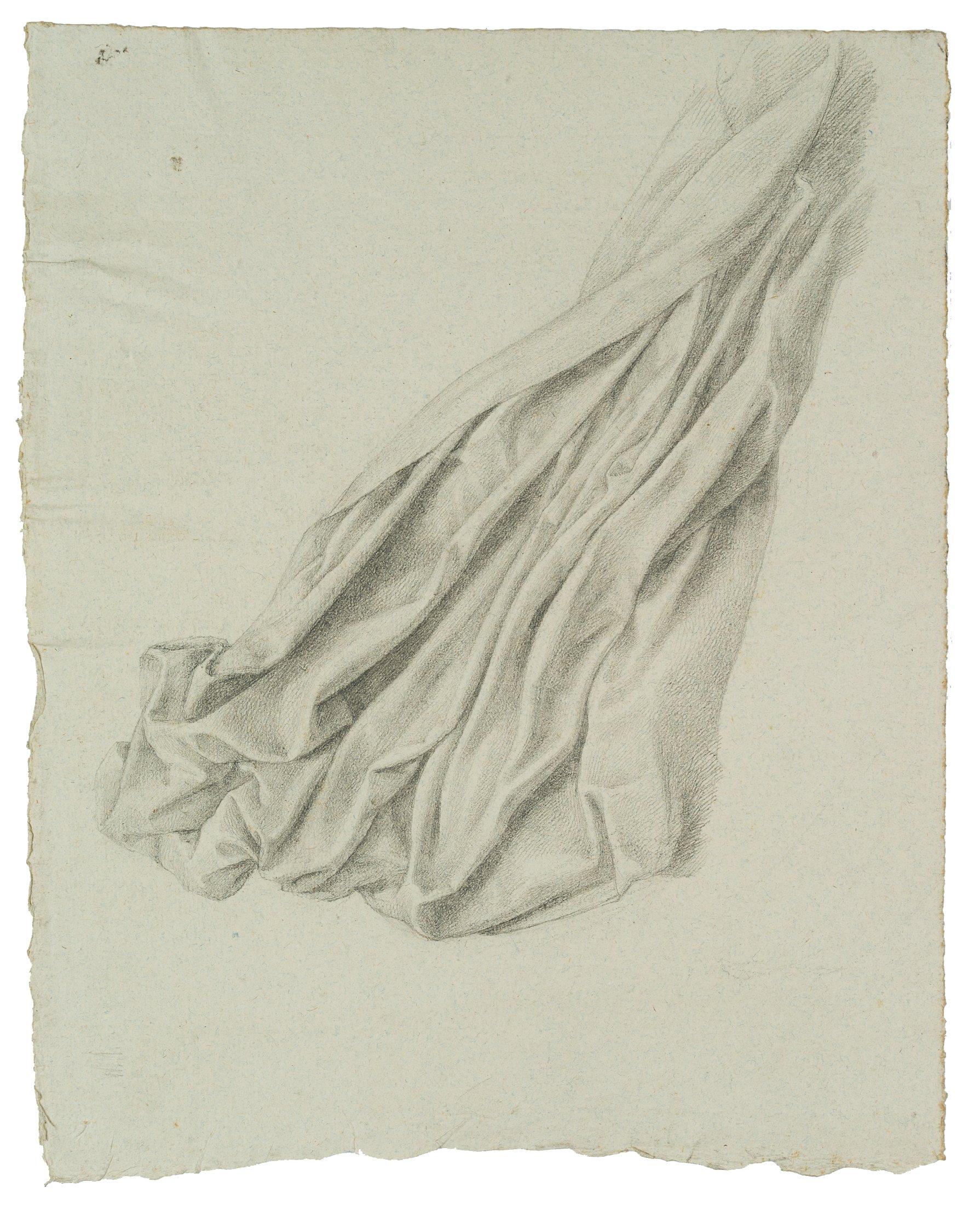 Trajan Wallis (1794-1892): Robe study - Art by Unknown