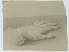 Trajan Wallis (1794-1892): Study after the artist's hand