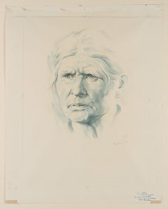 Portrait of an old woman