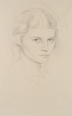 Portrait of the daughter Eva