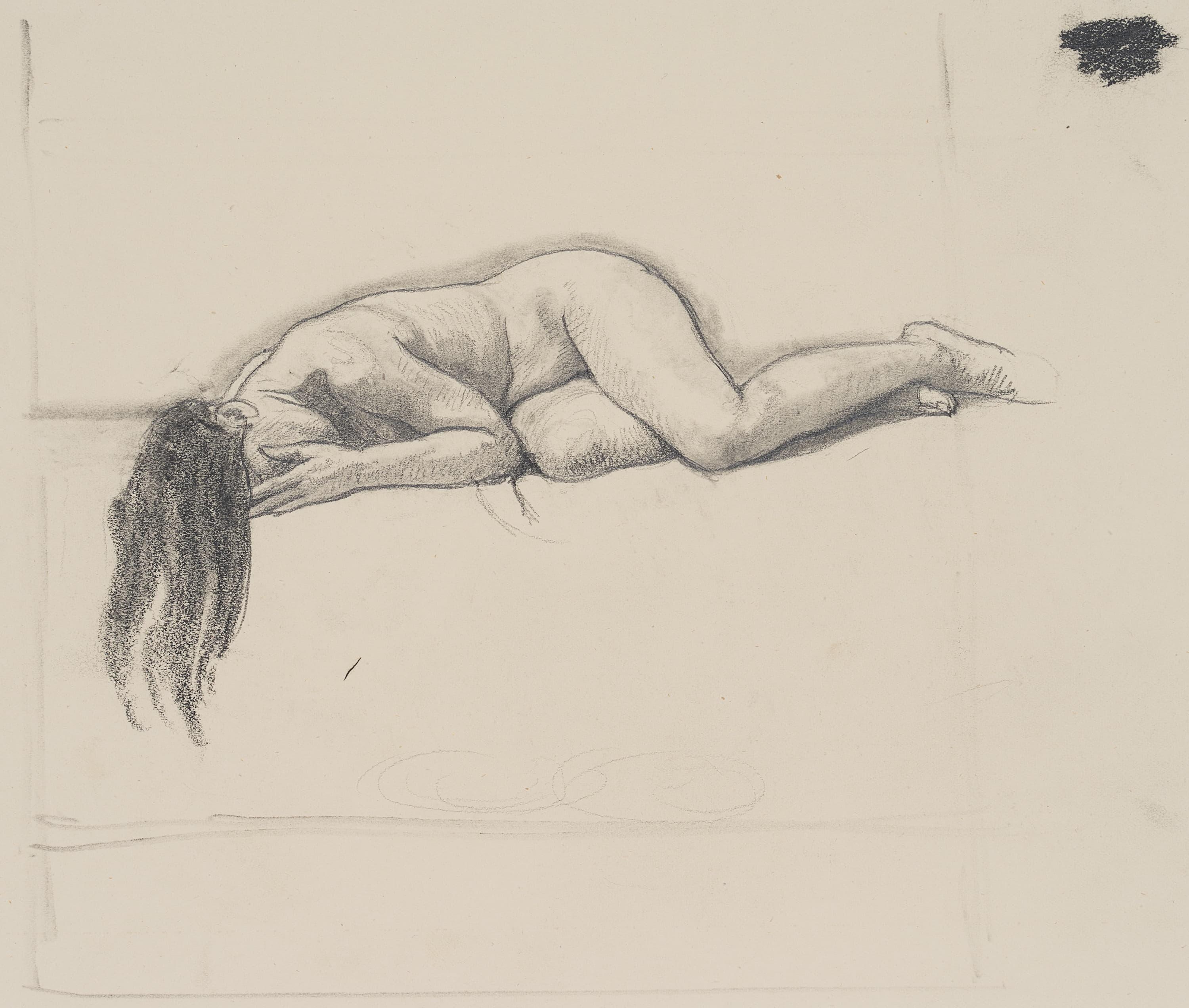 Mourner, Female Nude