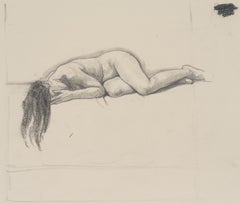 Vintage Mourner, Female Nude