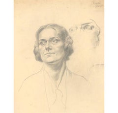 Ernest Procter (1886-1935) - 1925 - Drawing Graphite, A distancet Look