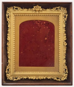 Ornate 19th Century Gilt Picture Frame in Original Case