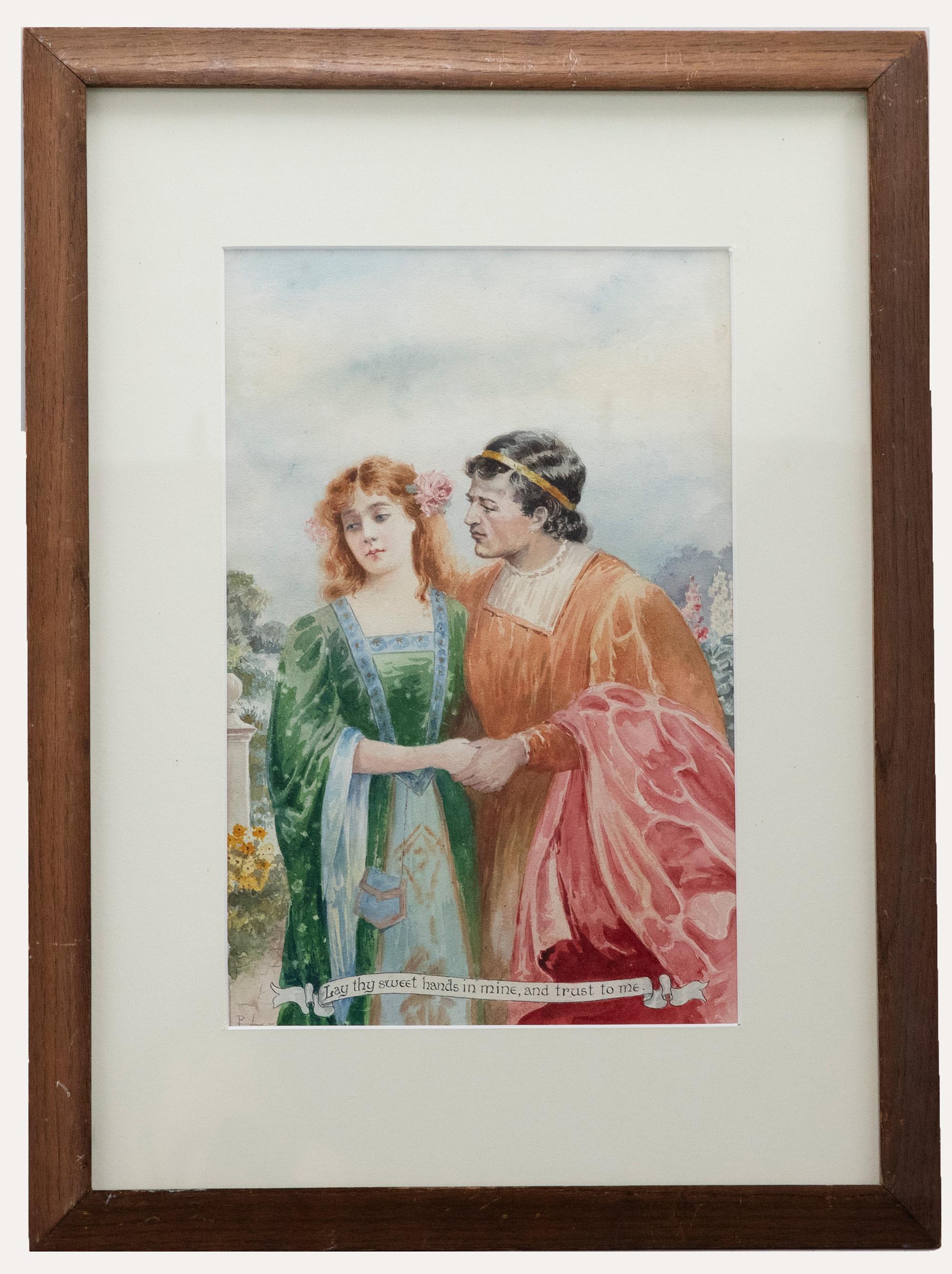 P. L.  - C.1890, Lay Thy Sweet Hands In Mine, and Trust to Me