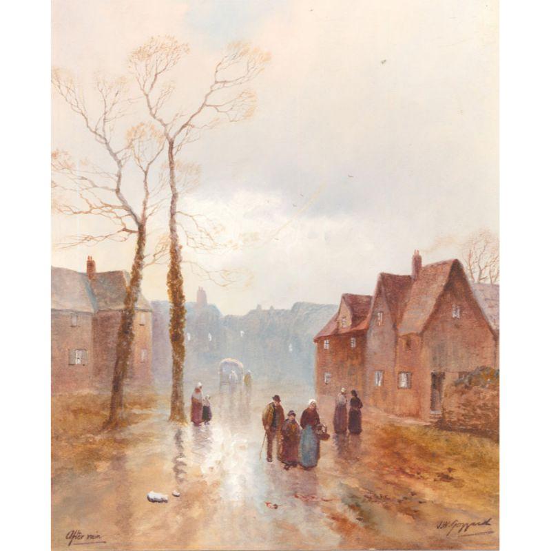James Walter Gozzard (1888-1950) - Early 20th Century Watercolour, After Rain For Sale 1