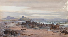 Peter Ghent (1857-1911) - Late 19th Century Watercolour, Criccieth Castle