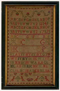 Leah Young - Framed George IV Sampler