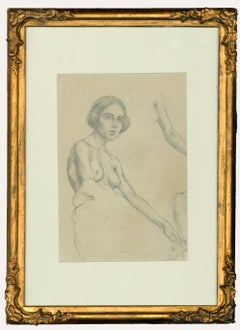 Vintage Ernest Procter (1886-1935) - Early 20th Century Graphite Drawing, Life Study
