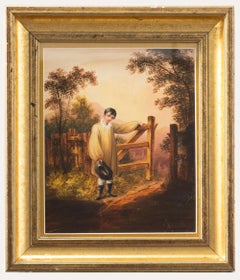 Used Lydia Sudall  - Early 19th Century Watercolour, At the Gate