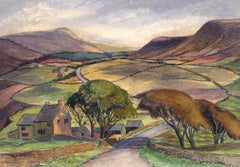 Donald Lewis Rayner (1907-1977) - 1948 Watercolour, Monks Road, Charlesworth