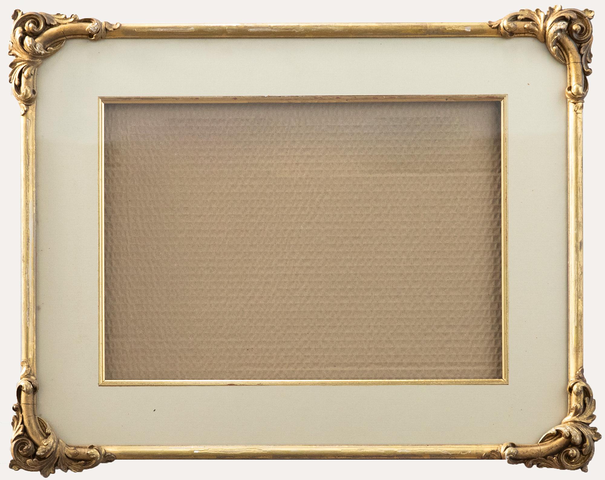 Fine 19th Century Scrolling Acanthus Gilt Picture Frame II - Art by Unknown