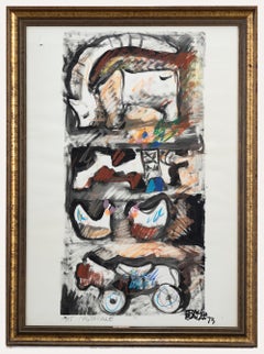 Franco Ballan - 1973 Acuarela, Arte Pastoril
