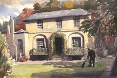 Vintage Juliet Pannett MBE RSA (1911-2005) - 20th Century Watercolour, Keats House