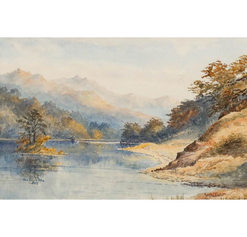 F.V. Fullerton-Smith - Framed Early 20th Century Watercolour, Rydal Water - Art by Unknown