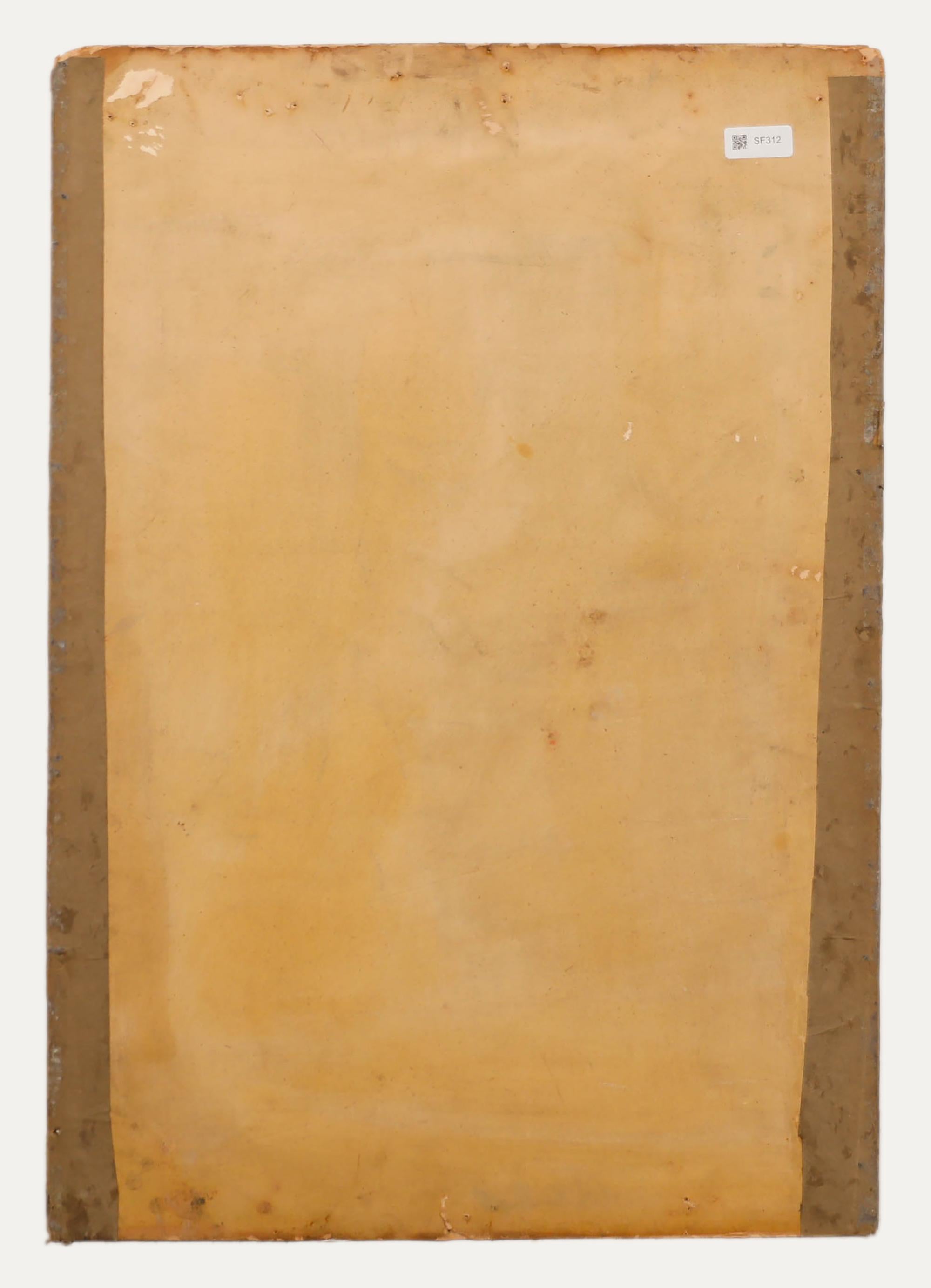 Pastel de principios del siglo XX - Retrato de una dama - Portrait Marrón de Unknown