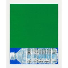 Bottle Painting in Acrylic, Gouache, Graphite & Watercolor on Paper, 2022