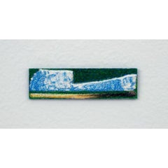 Matchstick and Icerberg Painting in Acrylic and Colored Pencil on Paper, 2023