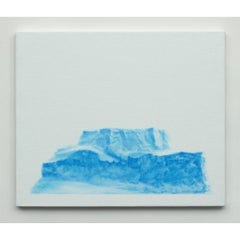Quadro Iceberg in acrilico su lino, 2020