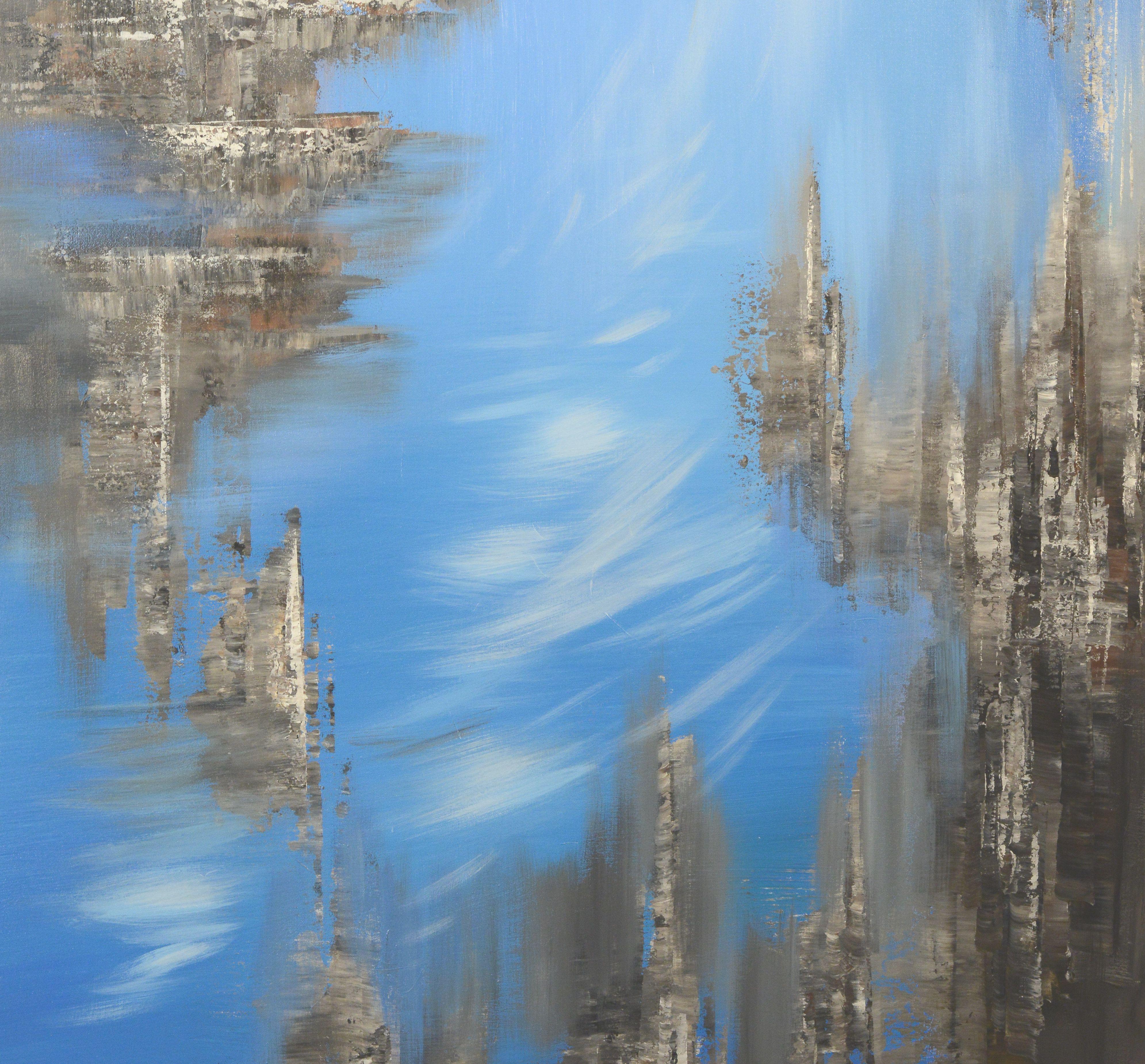 DEEP MYSTERIES, Painting, Acrylic on Canvas For Sale 1