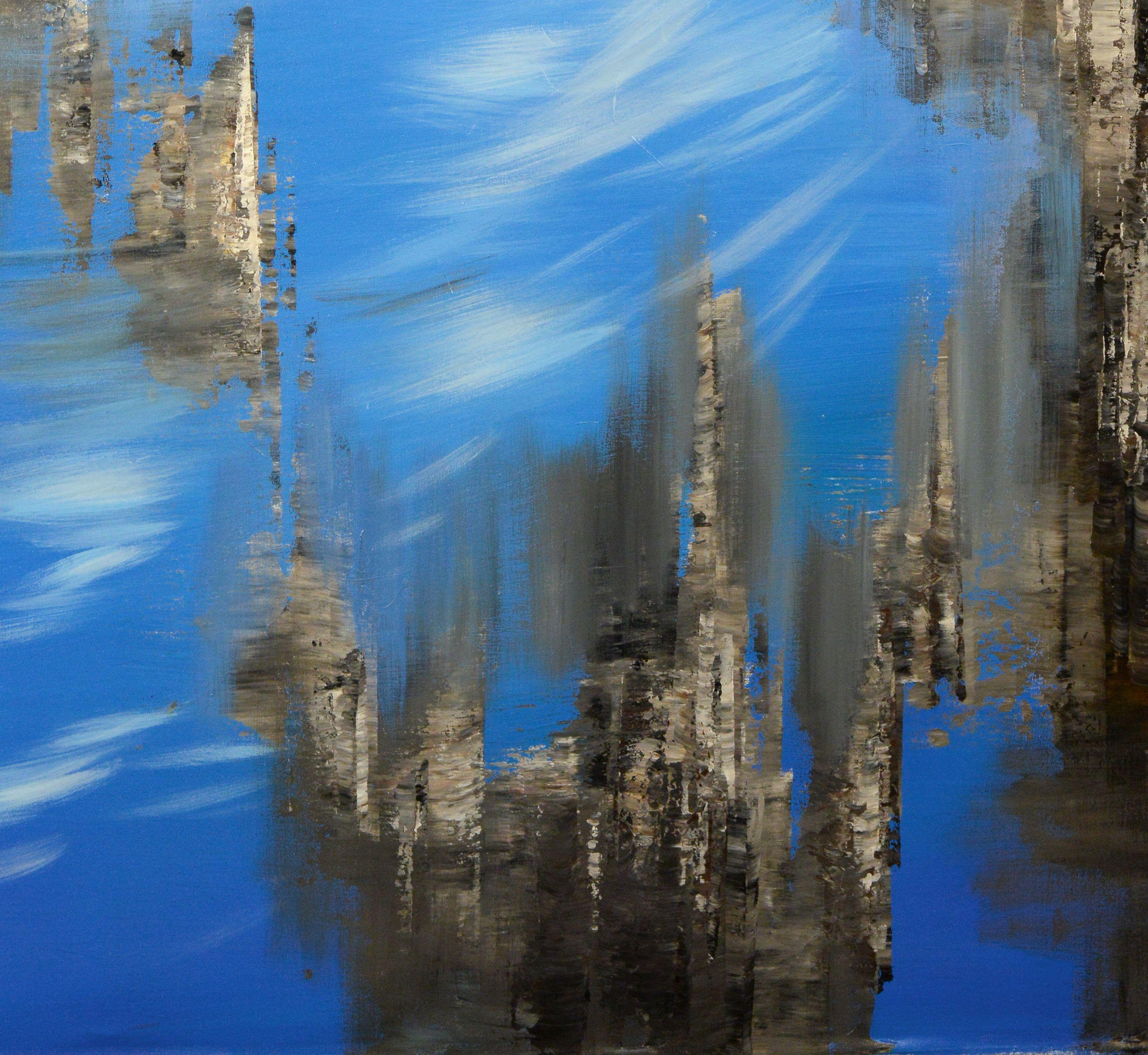 DEEP MYSTERIES, Painting, Acrylic on Canvas For Sale 2
