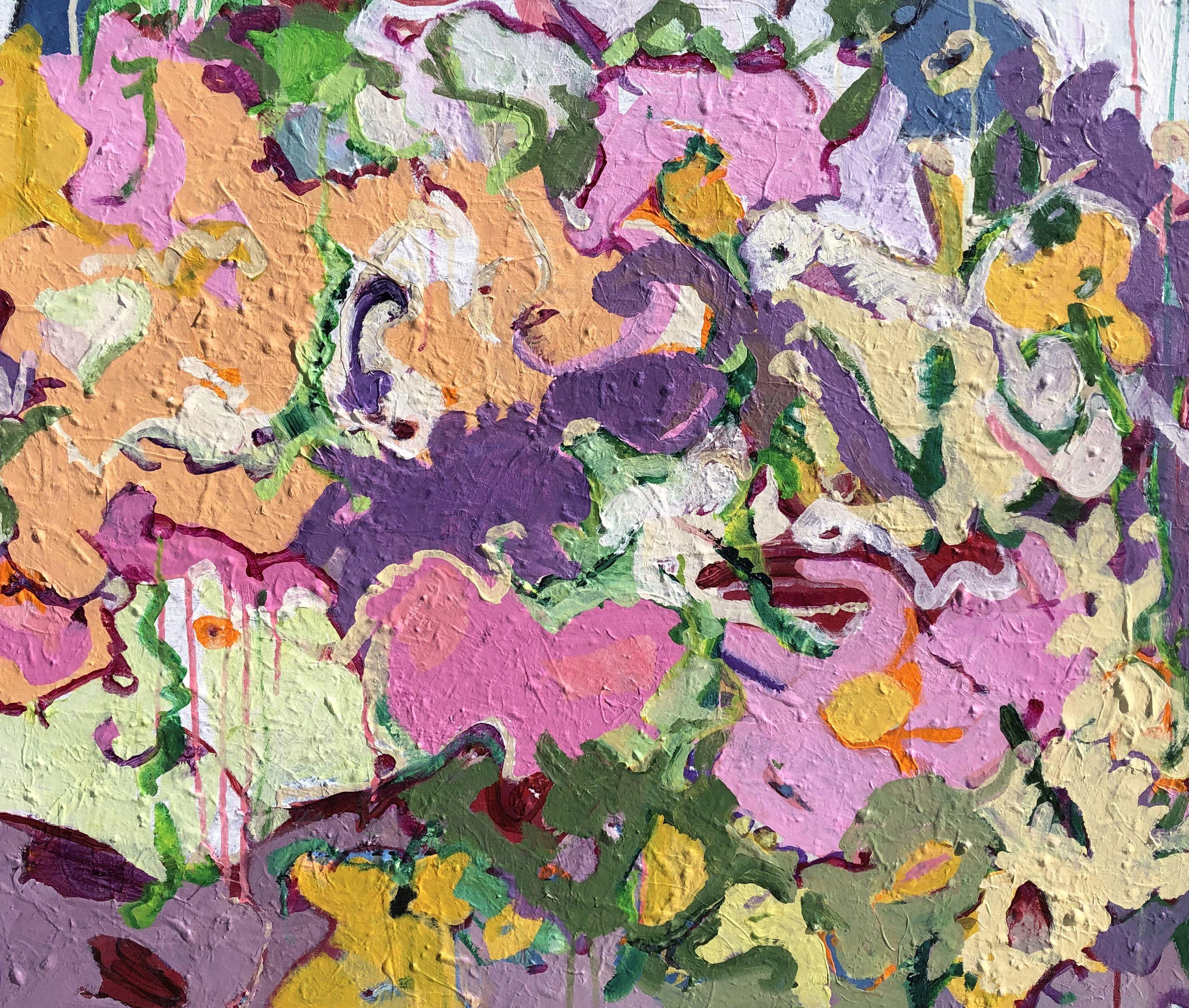 Fantasy Garden 26, Painting, Acrylic on Canvas