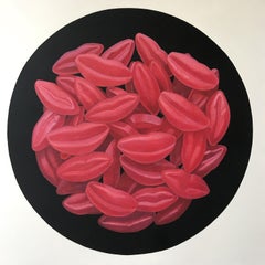 Bouches (Mouths), Painting, Oil on Canvas