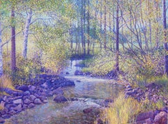 The River of Silence, Painting, Oil on Canvas