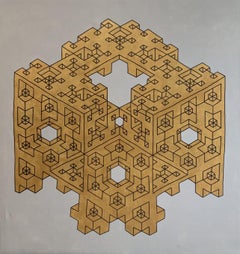 Serie Evolución Geométrica, Pintura, Acrílico sobre lienzo