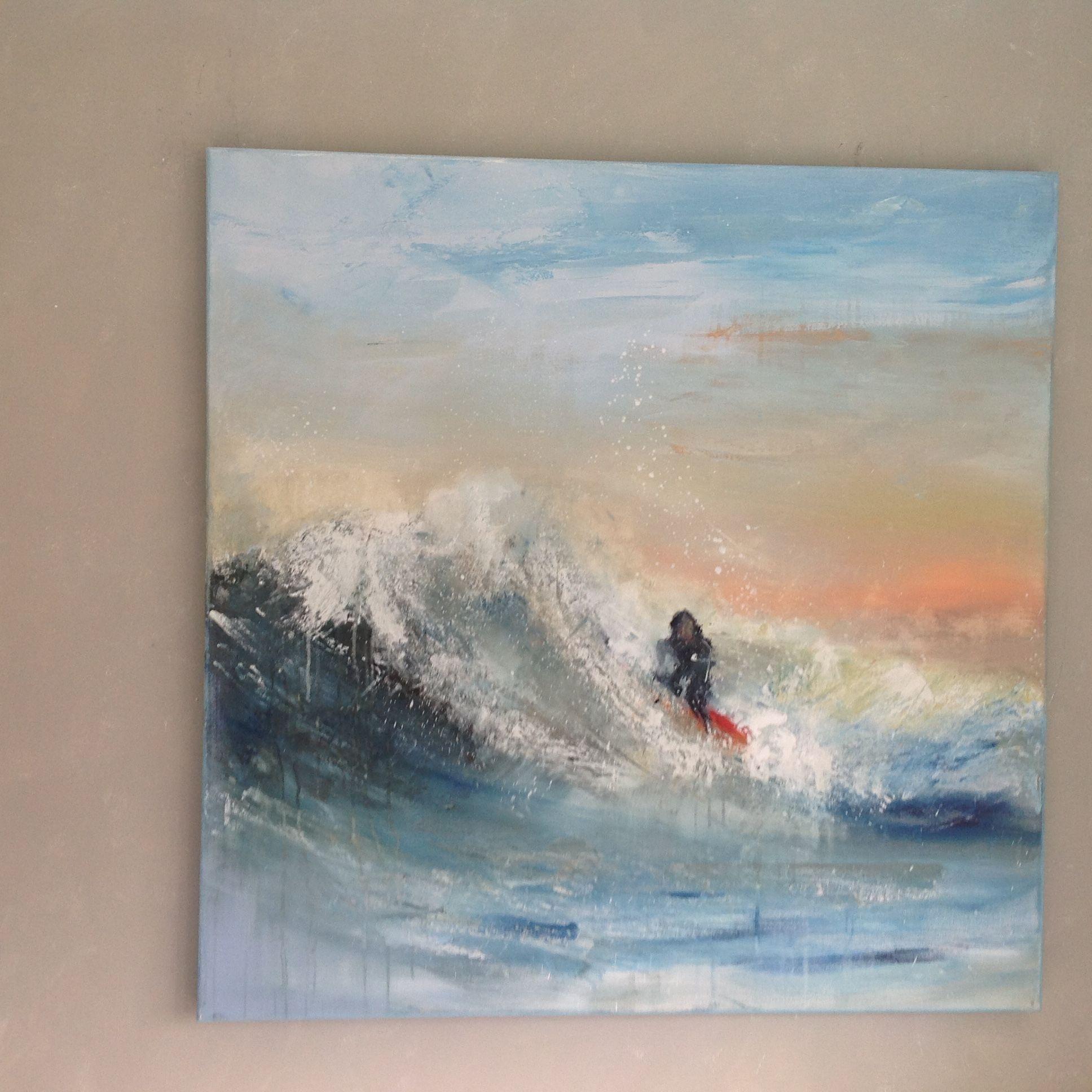 the perfect wave wall art