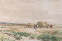Edmund Morison Wimperis (1835-1900) - 1894 Watercolour, Hay Harvest