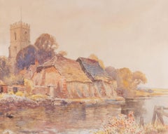 Joseph Kirkpatrick  (1872-1936) - Early 20th Century Watercolour, Riverside