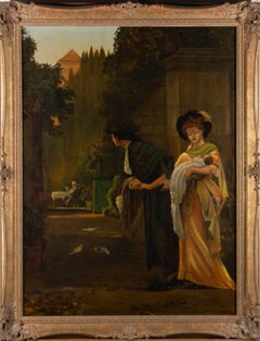 C. Naylor - 1892 Oil, The Elopement