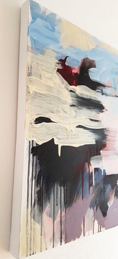 Gotas estiradas, Pintura, Acrílico sobre lienzo