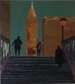 LANTERN, Painting, Oil on Canvas