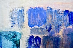 Bluebell Fields, Painting, Acrylic on Canvas