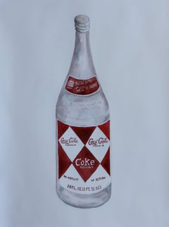 Coke Bottle, Painting, Watercolor on Watercolor Paper