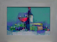 BLUE CHEESE, Painting, Oil on Canvas