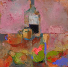 "Three pears", Painting, Oil on Canvas