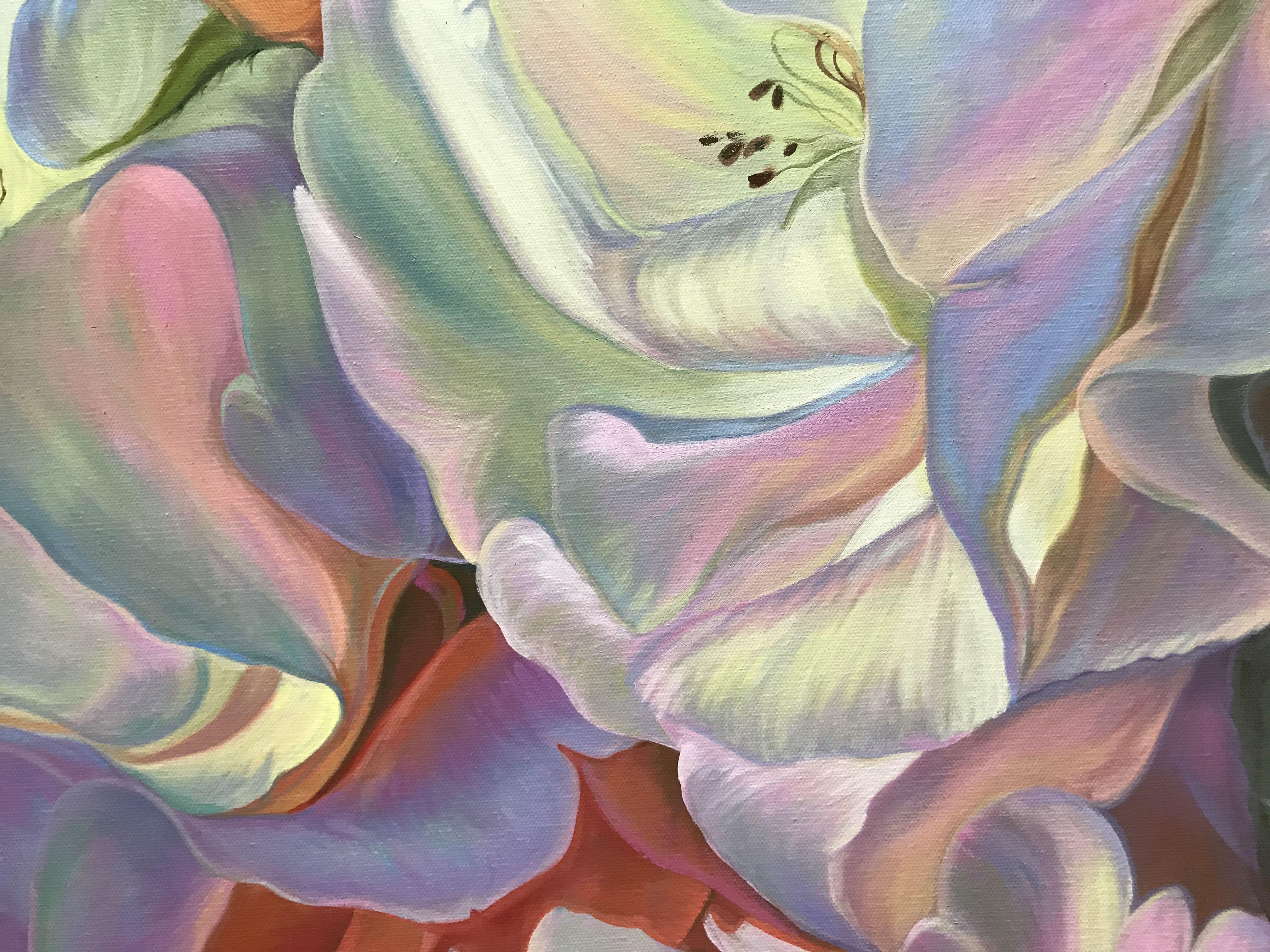 Roses, Painting, Oil on Canvas 1