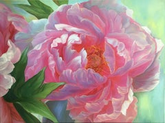 Peonies, Painting, Oil on Canvas