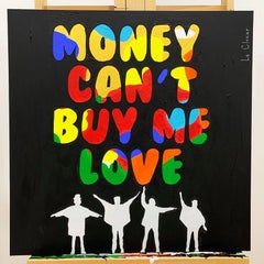 MONEY CAN'T BUY ME LOVE, Painting, Acrylic on Canvas