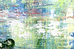 Lily Pond 6, Painting, Acrylic on MDF Panel