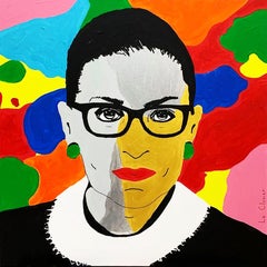 RBG, Painting, Acrylic on Canvas