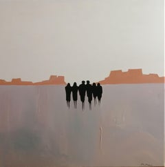 Desert, Painting, Oil on Canvas