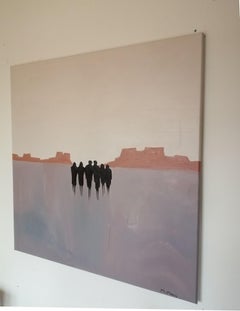 Desert, Painting, Oil on Canvas