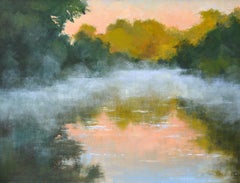 Morning Mist, Painting, Oil on Canvas