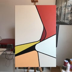 jim K, Mixed Media on Canvas