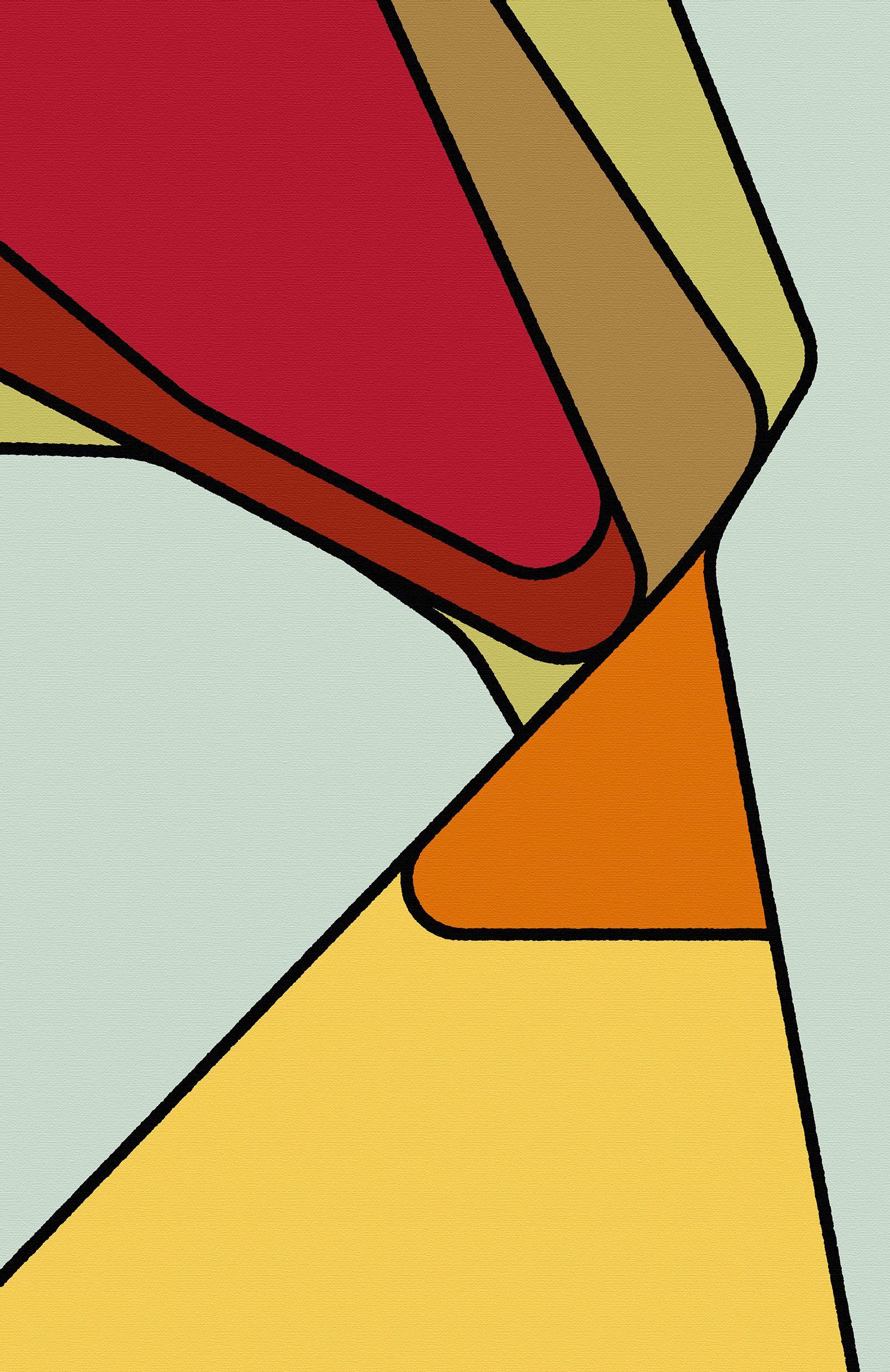 Abstract Painting di boy droid - john T (serie omonima), Pittura, Acrilico su tela